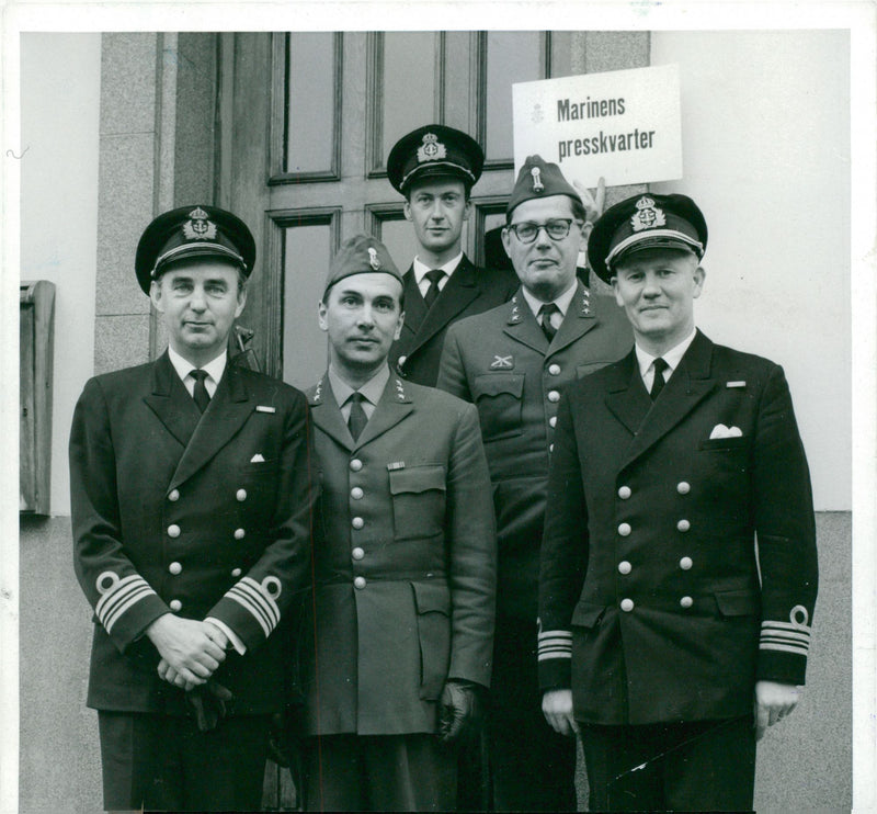 Swedish navy until 1965 - Vintage Photograph