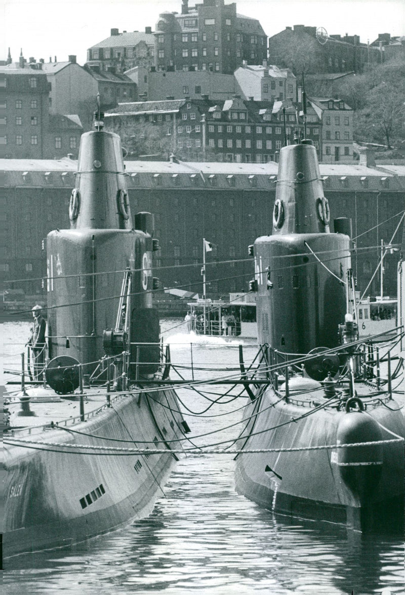 Swedish navy until 1965 - Vintage Photograph