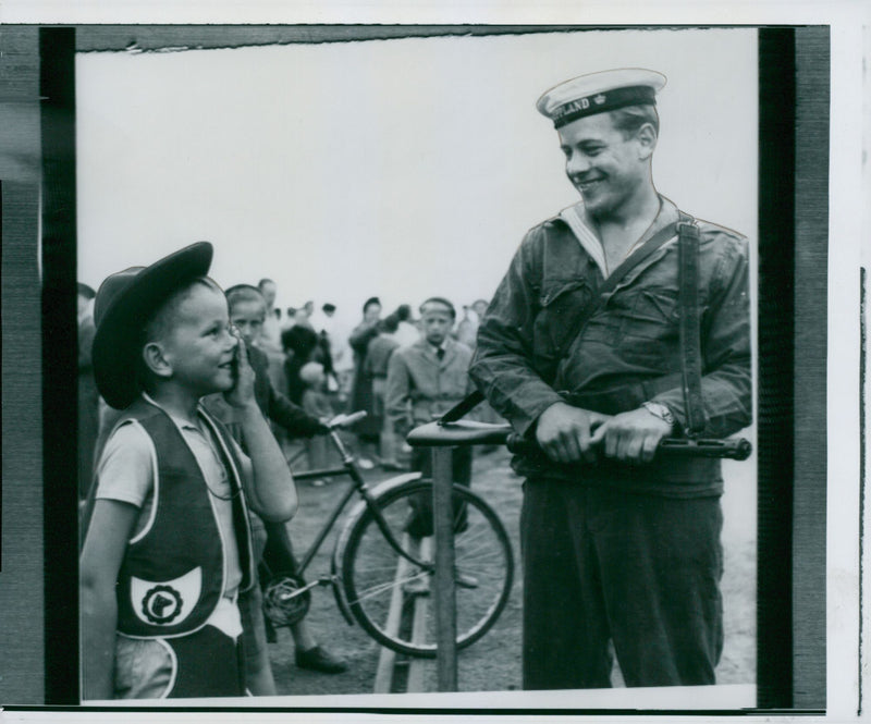 The Swedish Navy 1950-1951 - Vintage Photograph