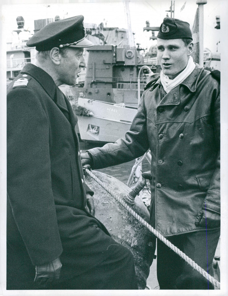 Swedish navy until 1965 - Vintage Photograph