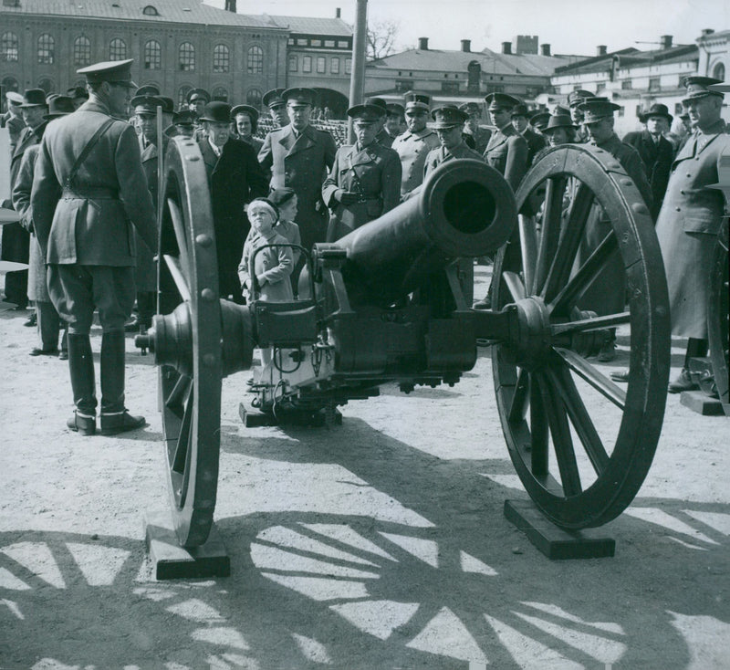 Swedish Military Army - Vintage Photograph