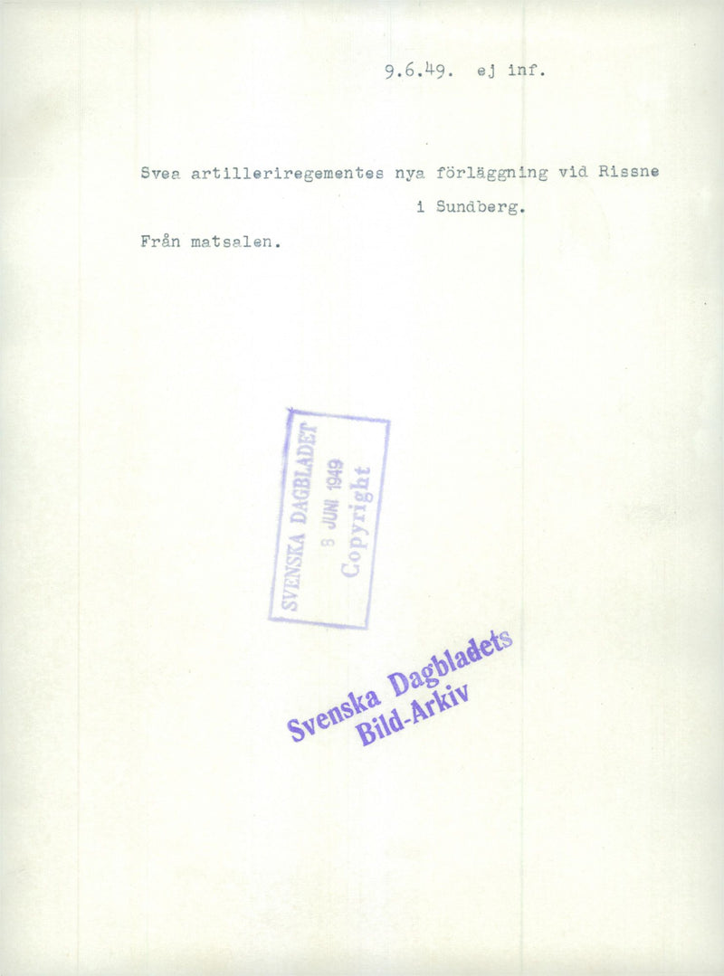 Swedish Military Army - Vintage Photograph