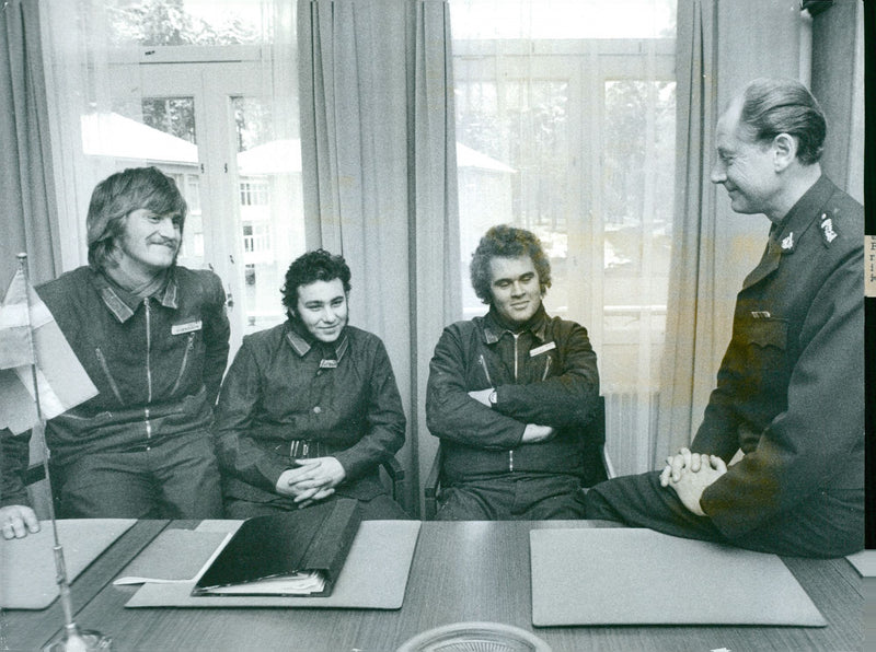 Swedish Military Service - Vintage Photograph