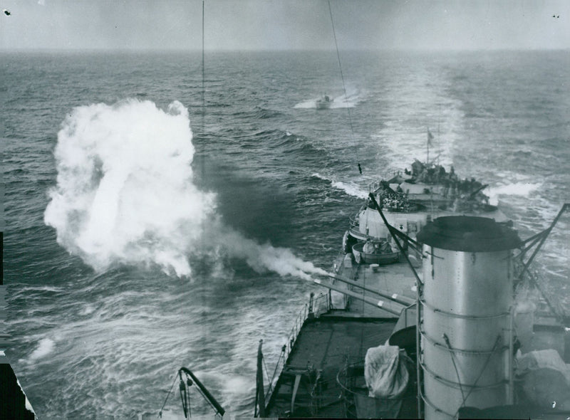 The Swedish Navy 1950-1951 - Vintage Photograph