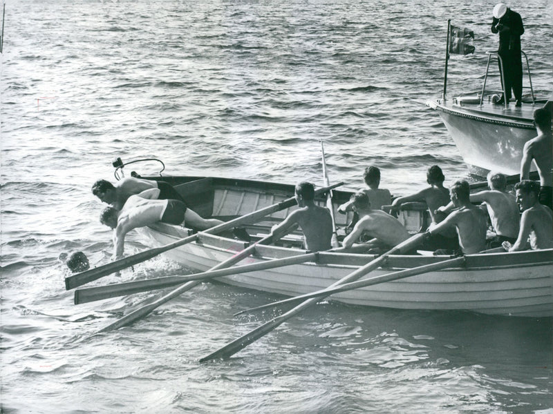 Swedish navy until 1965 - Vintage Photograph