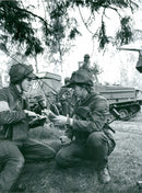 Swedish Military Service - Vintage Photograph