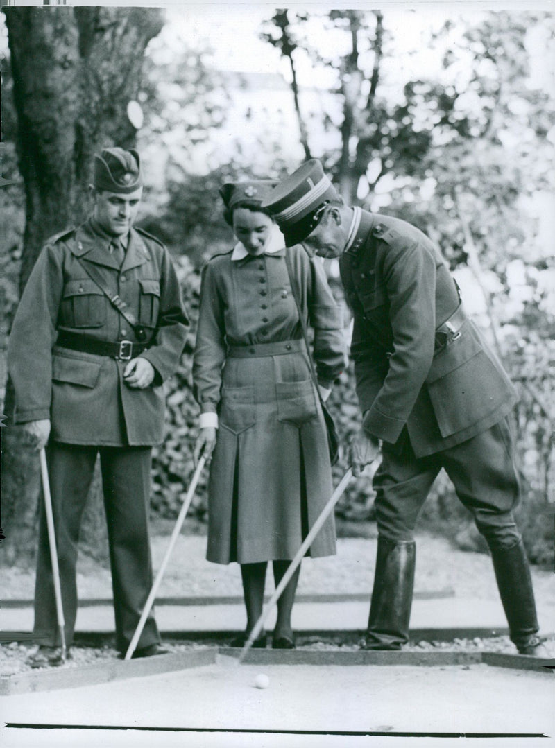 Swedish Military Army - Vintage Photograph