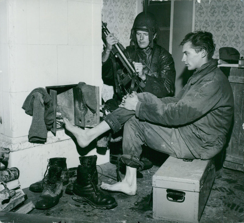 Swedish Military Service - Vintage Photograph