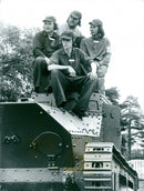 Swedish Military Service - Vintage Photograph