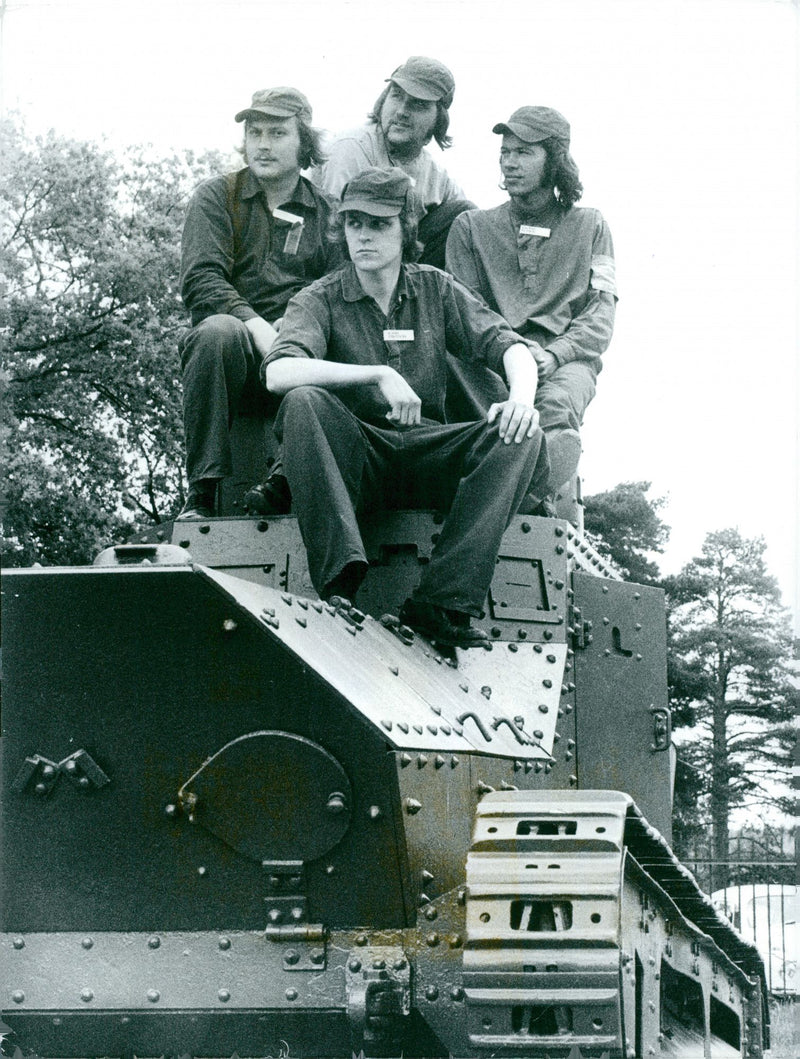 Swedish Military Service - Vintage Photograph