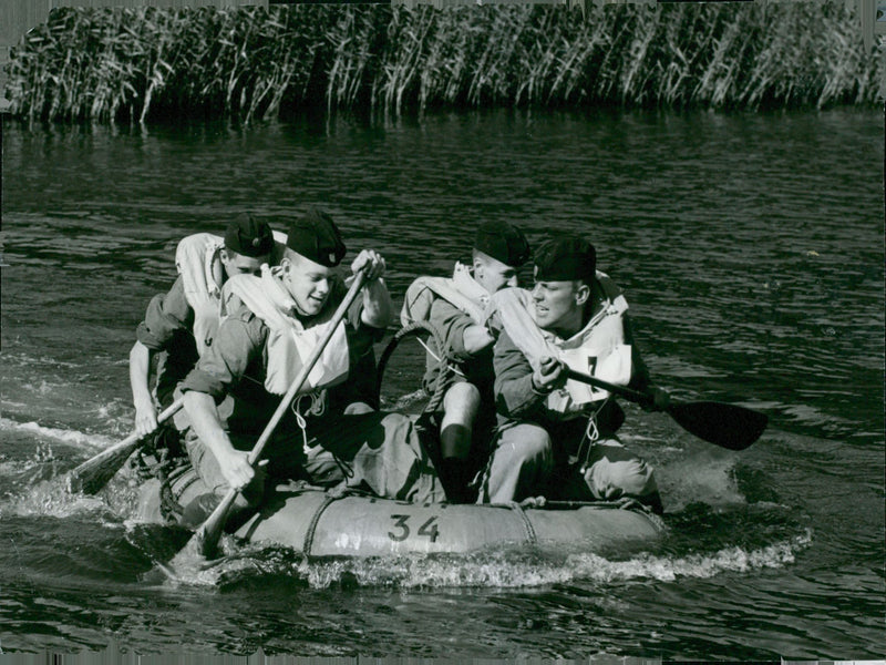 Swedish navy until 1965 - Vintage Photograph