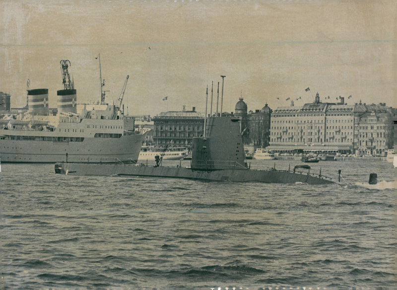 Swedish navy until 1965 - Vintage Photograph