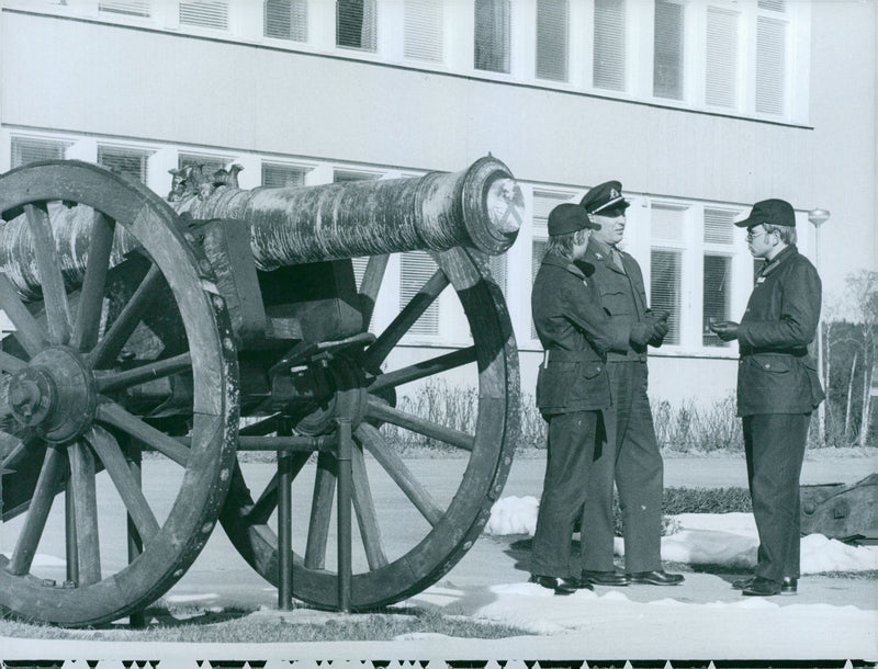 Swedish Military Service - Vintage Photograph