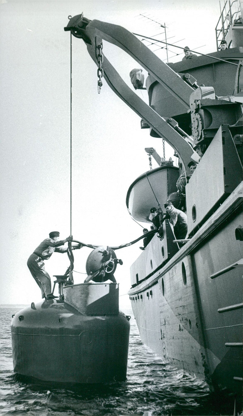 Swedish navy until 1965 - Vintage Photograph