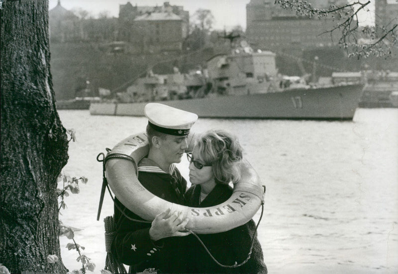 Swedish navy until 1965 - Vintage Photograph