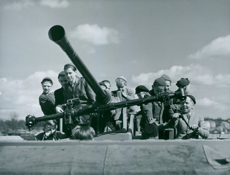 The Swedish Navy 1950-1951 - Vintage Photograph