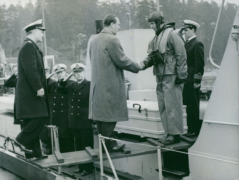 Swedish navy until 1965 - Vintage Photograph