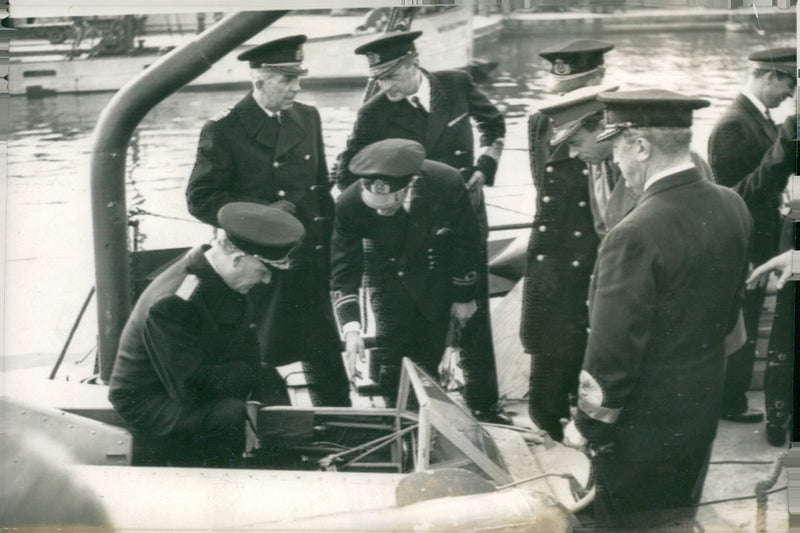 Swedish navy until 1965 - Vintage Photograph