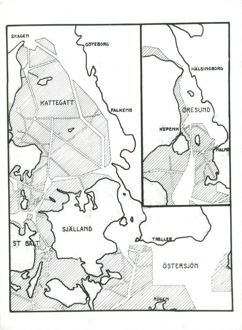 Swedish navy until 1965 - Vintage Photograph