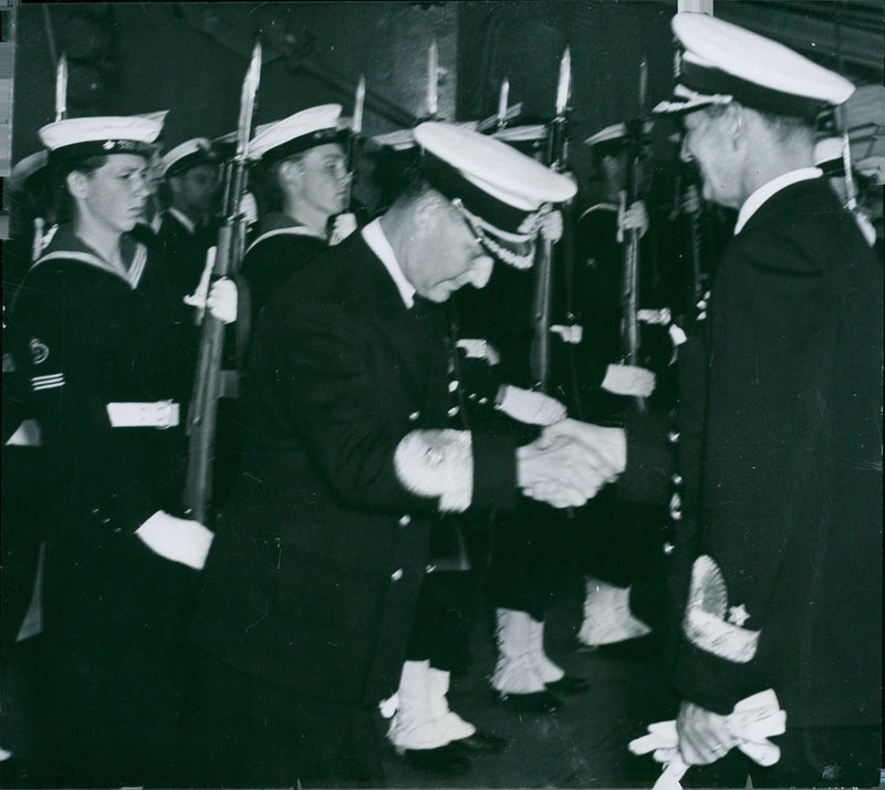 The Swedish Navy 1950-1951 - Vintage Photograph