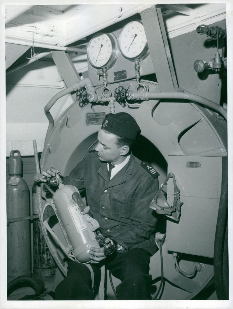 Swedish navy until 1965 - Vintage Photograph