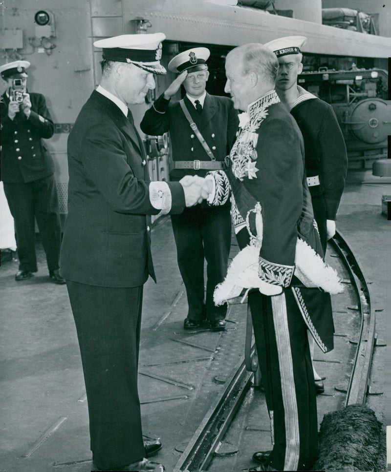 The Swedish Navy 1950-1951 - Vintage Photograph