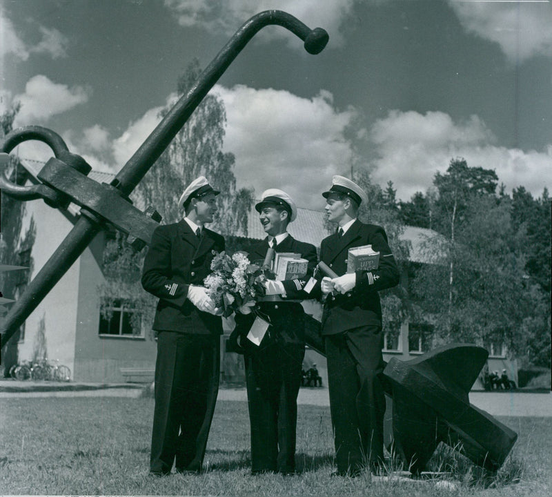 The Swedish Navy 1950-1951 - Vintage Photograph