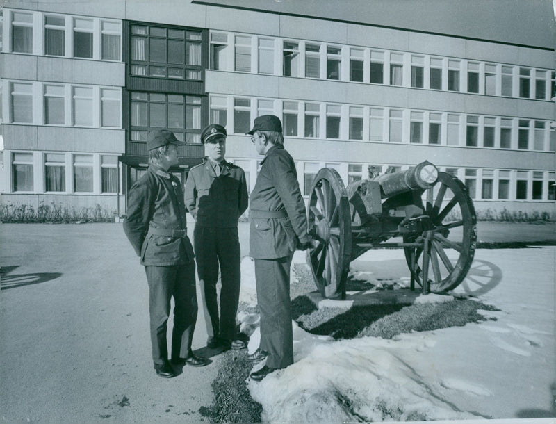 Swedish Military Service - Vintage Photograph