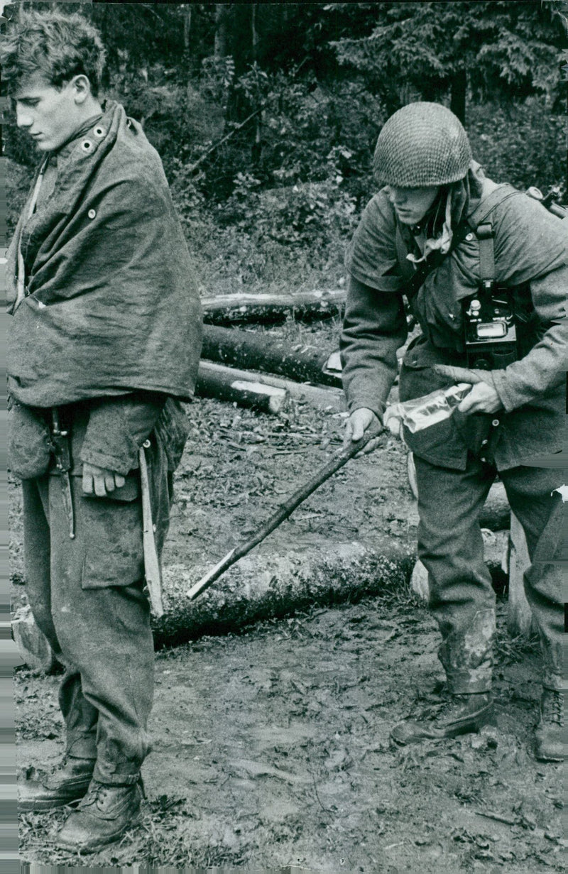 Swedish Military Service - Vintage Photograph