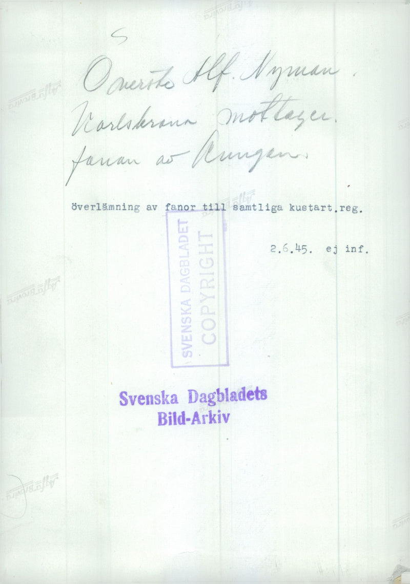 Swedish military regements - Vintage Photograph