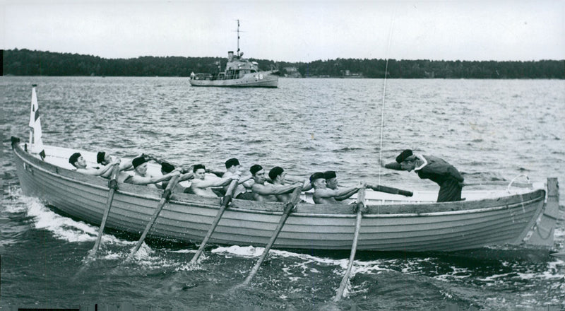 The Swedish Navy 1950-1951 - Vintage Photograph