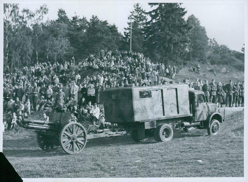 Swedish Military Army - Vintage Photograph