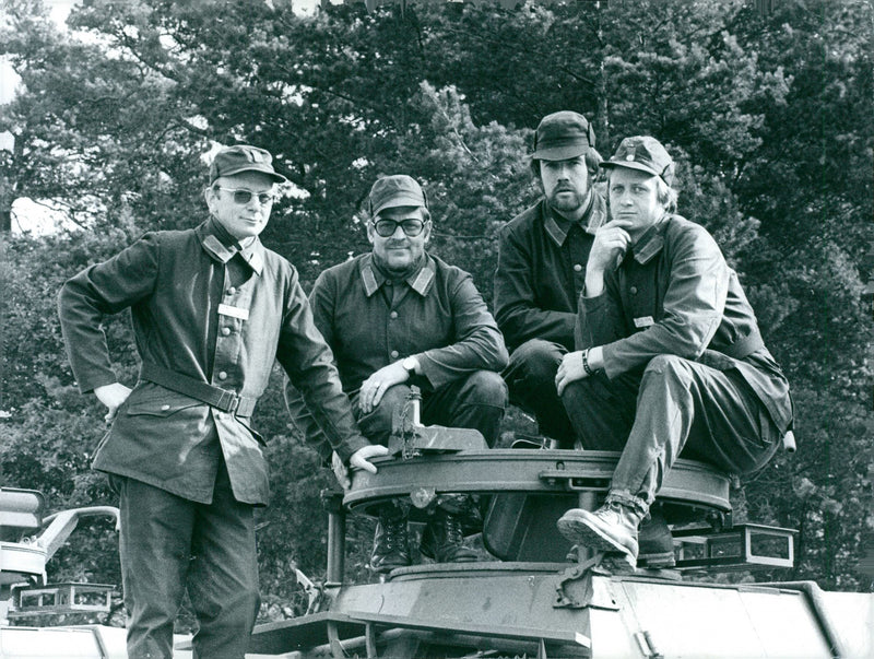 Swedish Military Service - Vintage Photograph