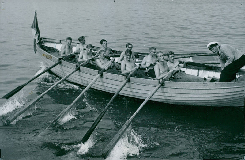 The Swedish Navy 1950-1951 - Vintage Photograph