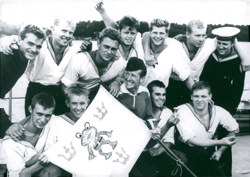 Swedish navy until 1965 - Vintage Photograph