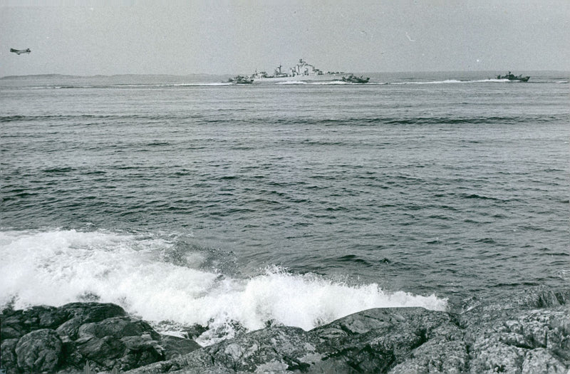 Swedish navy until 1965 - Vintage Photograph