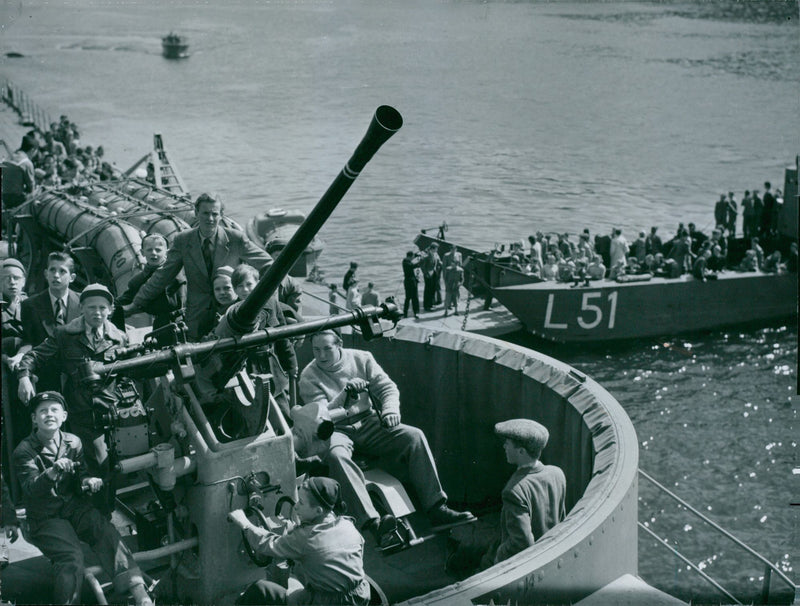 The Swedish Navy 1950-1951 - Vintage Photograph