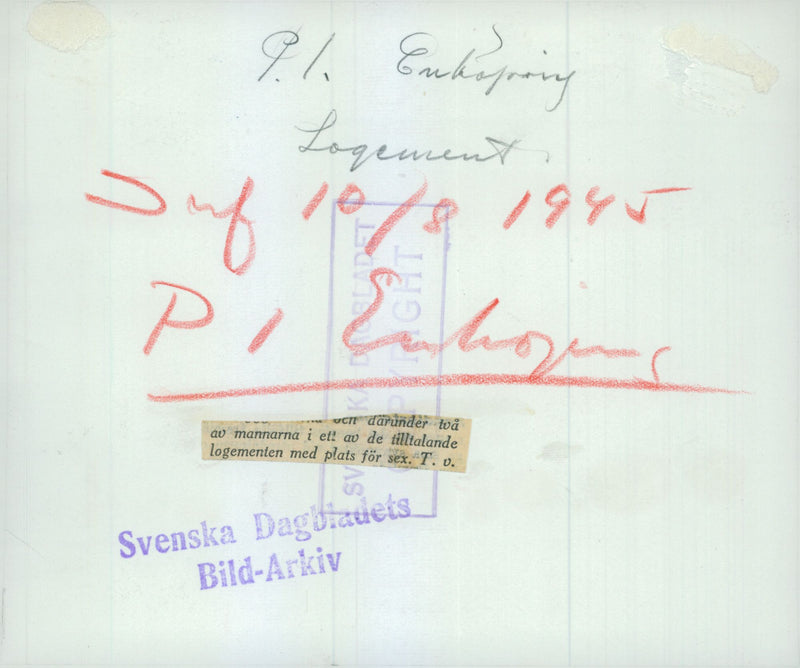 Swedish military regements - Vintage Photograph