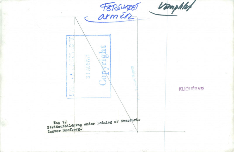 Swedish Military Service - Vintage Photograph