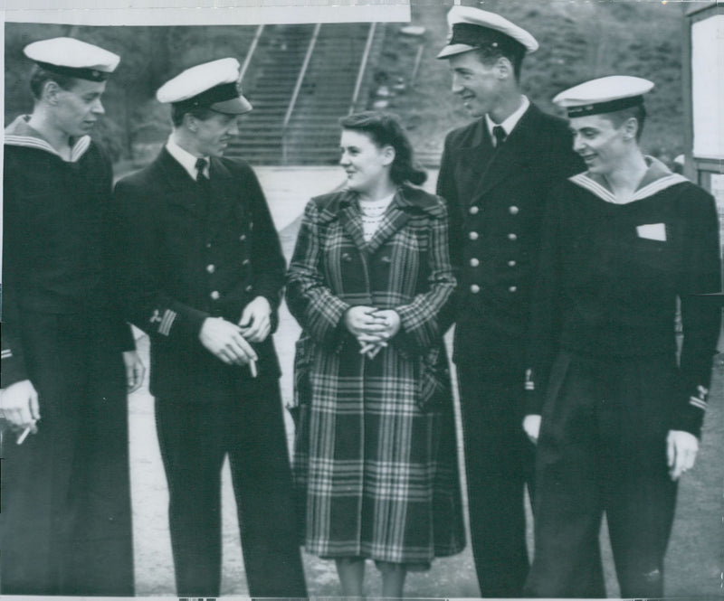 The Swedish Navy 1950-1951 - Vintage Photograph