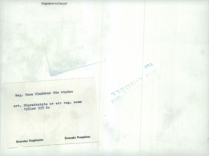 Swedish military regements - Vintage Photograph