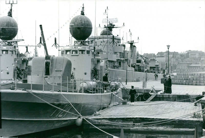 Swedish navy until 1965 - Vintage Photograph