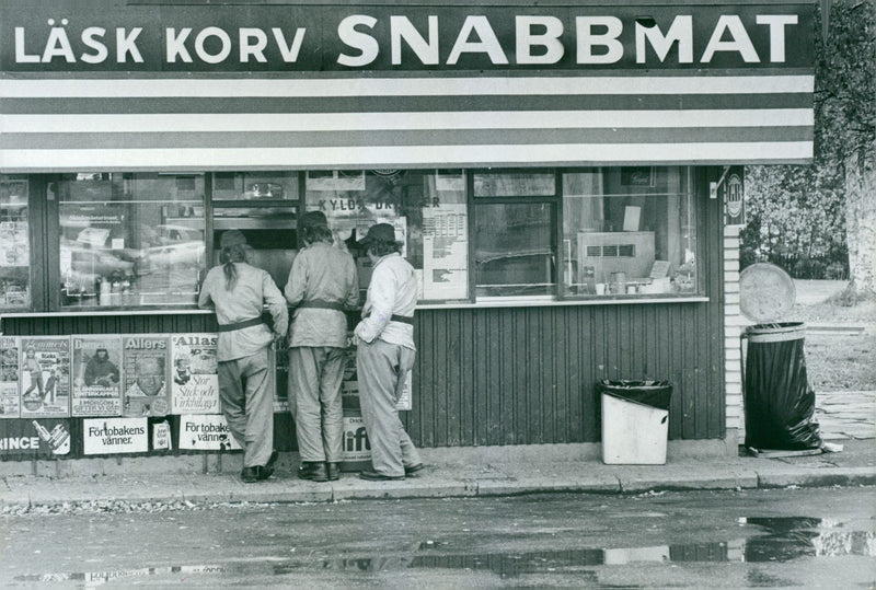 Swedish Military Service - Vintage Photograph