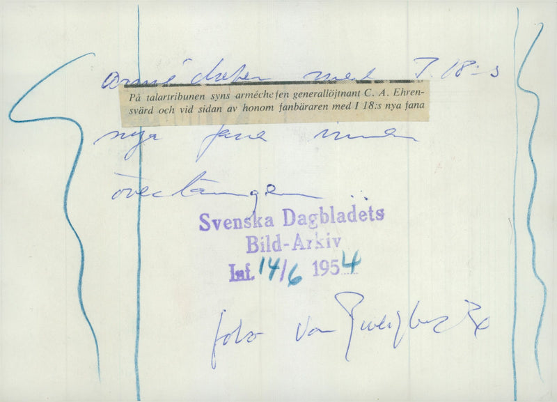 Swedish military regements - Vintage Photograph