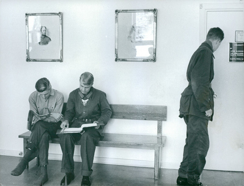 Swedish Military Service - Vintage Photograph