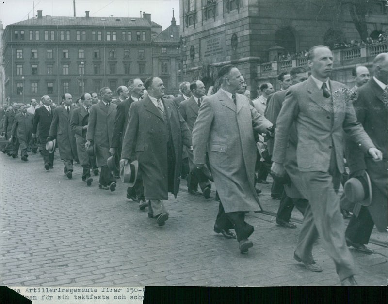 Swedish Military Army - Vintage Photograph