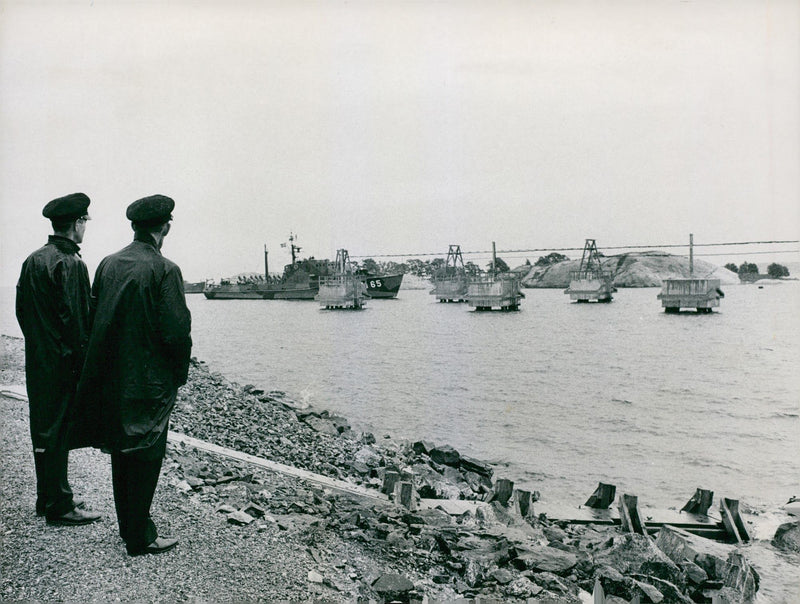 Swedish navy until 1965 - Vintage Photograph