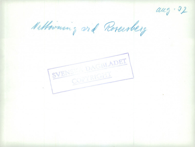 Night Practice at Rosersberg - 1 August 1937 - Vintage Photograph