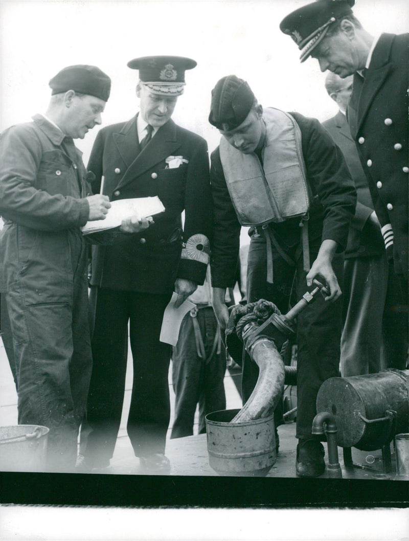 Swedish navy until 1965 - Vintage Photograph