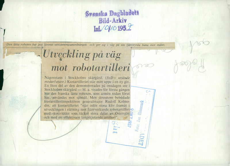 The Swedish Military - Vintage Photograph